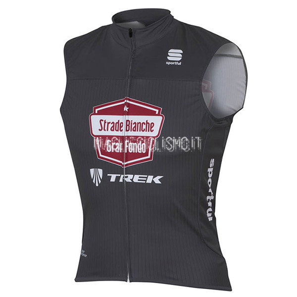 Gilet antivento Strade Bianche 2017 Nero